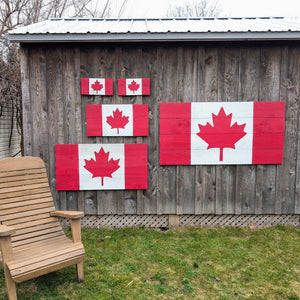 Wooden Flags