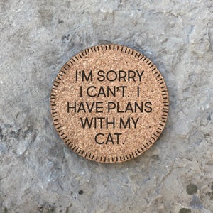 Cat-themed Cork Coasters, Eco-friendly coasters, Cat breed Cork Coaster Sets, gifts for cat lovers