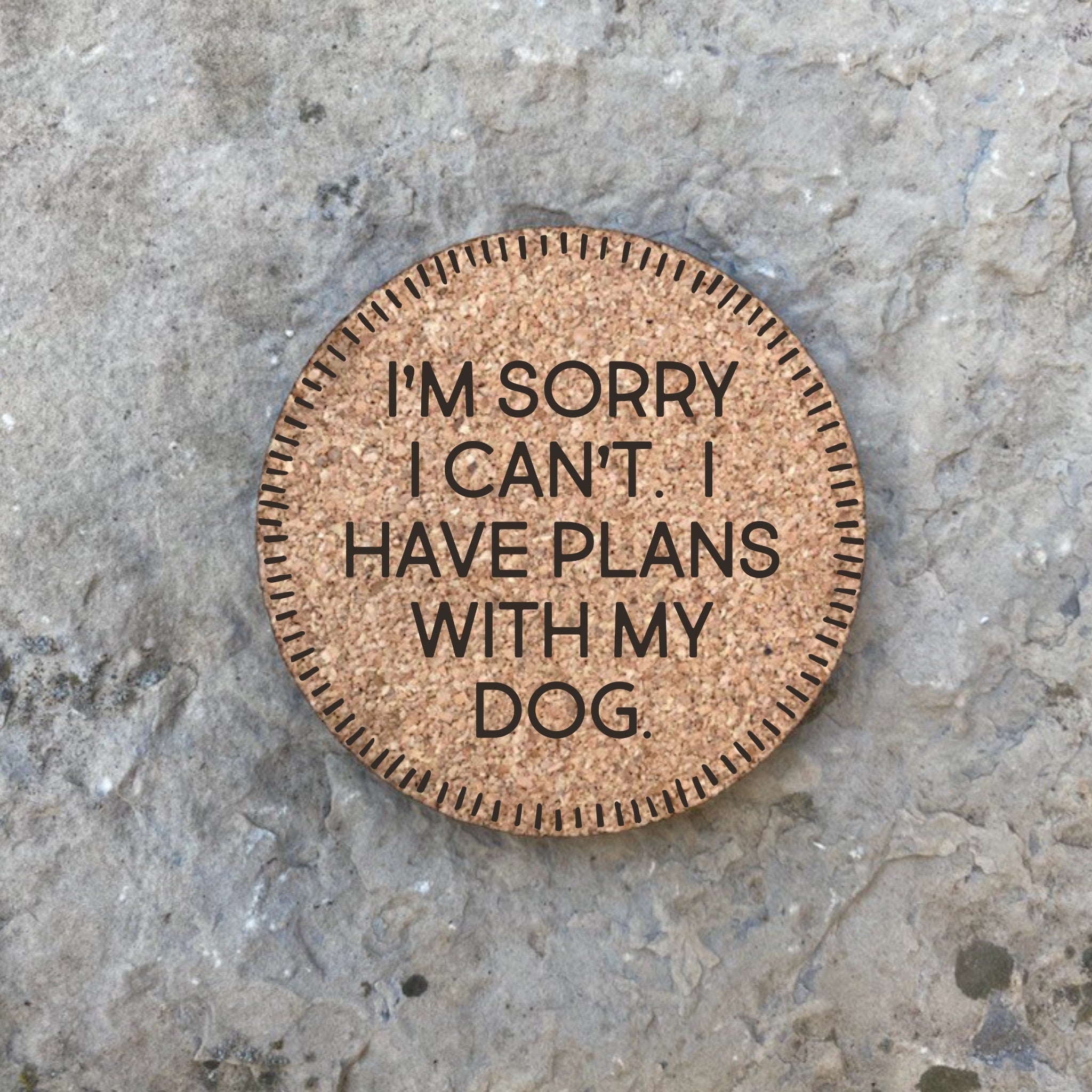 Dog themed Cork Coasters, Eco-friendly coasters, Dog breed Cork Coaster Sets, gifts for dog lovers